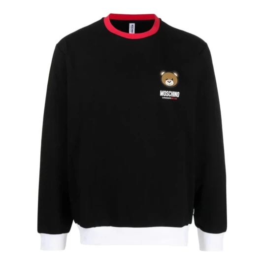 Moschino Herre Strikkevarer Svart XL Moschino Herre Strikkevarer Svart XL