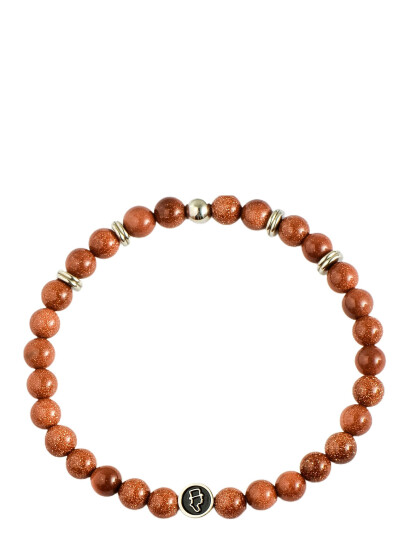 edd. Beads Bracelet 6Mm Brown 5 cm edd. Beads Bracelet 6Mm Brown 5 cm