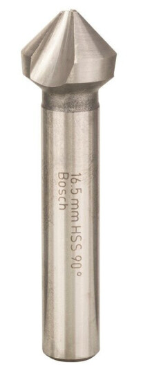 Bosch Kjegleforsenker HSS 3 skjr DIN 335 D= 16,5 mm M 8
