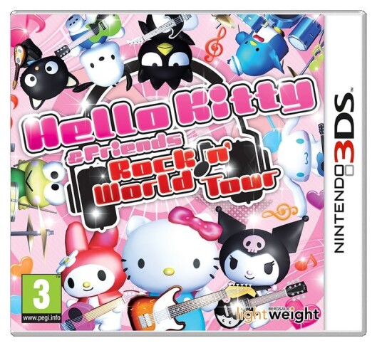 Hello Kitty & Friends: Rockin' World Tour  (3DS)