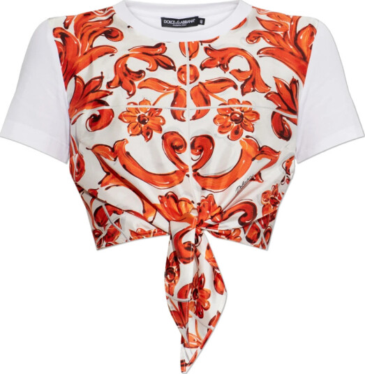 Dolce & Gabbana Dame Topper Hvit M,
