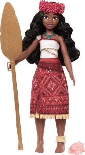 Disney Princess | Disney Vaiana 2 Singing Adventure Vaiana Doll & Accessories, Sings “We’re Back” 4 Languages | ONE SIZE