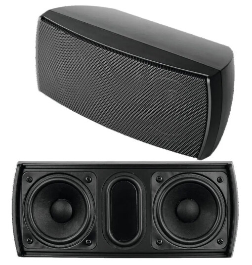 Omnitronic Od-22t Wall Speaker 100v Svart Omnitronic Od-22t Wall Speaker 100v Svart