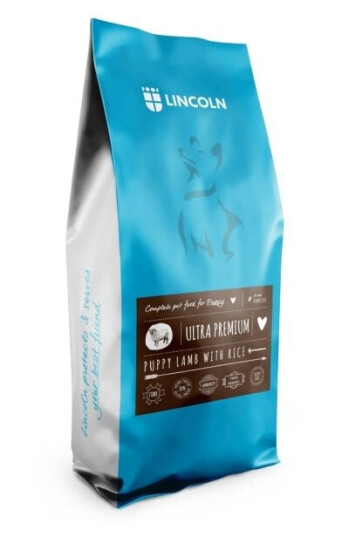 Lincoln Ultra Premium Puppy Lamb With Rice Tørfoder Til Hunde 12Kg