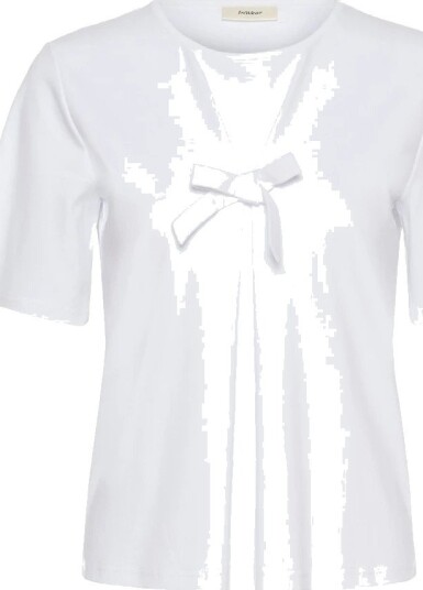 InWear Alistoniw Bow Tshirt - White - L
