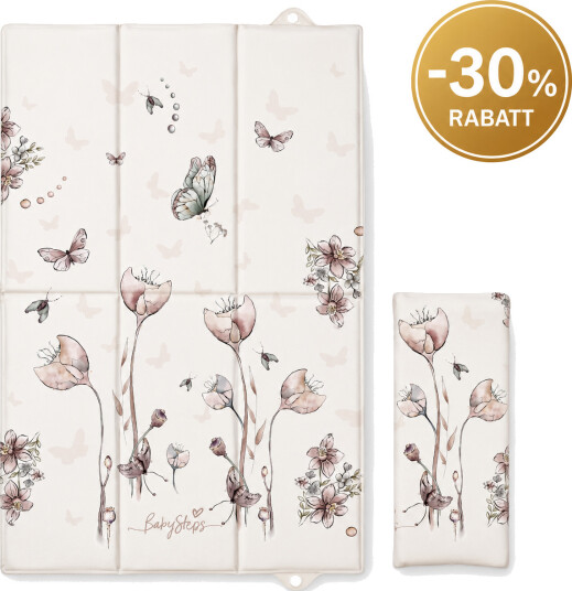 Babysteps Stellematte Reisestellematte Stelleunderlag Nature Babysteps Stellematte Reisestellematte Stelleunderlag Nature