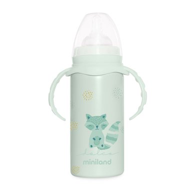 miniland Termos tåteflaske, termobaby mint 240 ml