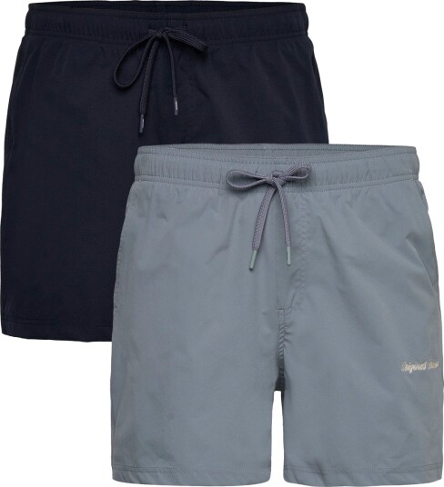 Jack & Jones Jormontauk Aop Shirt Ss   Grey   L