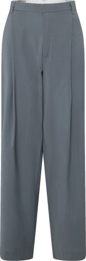 Maison Kitsune Single Pleated Pants   Grey   42