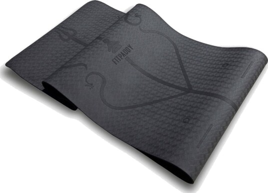 Fitpaddy Yogamatte 183x61x0,6 cm Svart Fitpaddy Yogamatte 183x61x0,6 cm Svart
