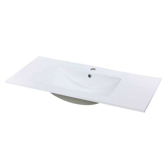 Alterna Fons Porselen B60-120xd46xh2cm Hvit / 100cm DAL-7011403 Alterna Fons Porselen B60-120xd46xh2cm Hvit / 100cm DAL-7011403