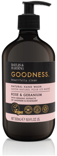 Baylis & Harding Goodness Rose Geranium Hand Wash 500 ml