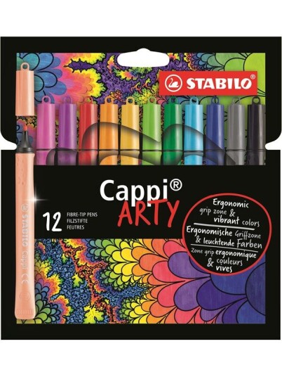 STABILO CAPPI Arty wallet of 12 STABILO CAPPI Arty wallet of 12