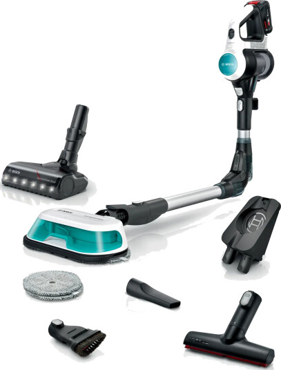 Bosch Unlimited 7 2-i-1 Skaftstøvsuger Uten Pose Hvit med Li-ion Batteri BCS71HYG1
