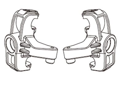 MJX 14230B Steering Block