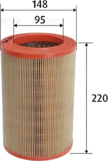 Luftfilter VALEO 585765 Luftfilter VALEO 585765