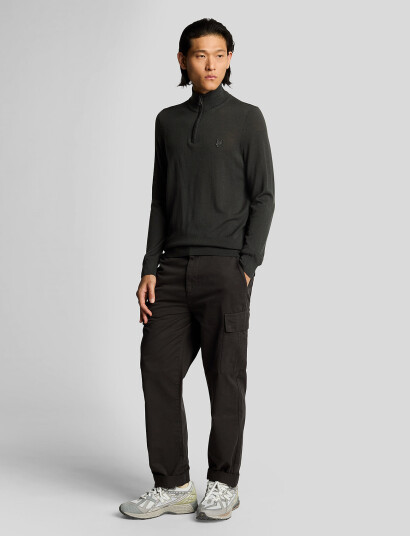 Lyle & Scott Cargo Pocket Trouser - Grey - W36L30