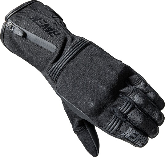 MC-Hansker Raven Transalpina Air LT-TX Lang Svart XXL