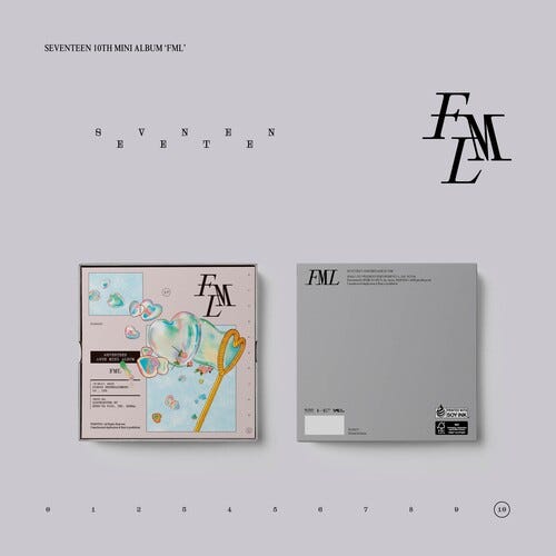 Seventeen  Seventeen 10Th Mini Album 'FML' (Carat Version)  CD