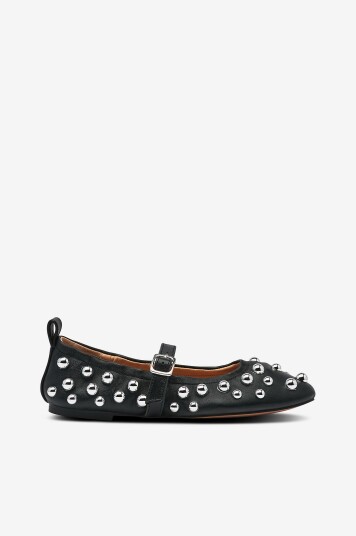 Steve Madden Ballerinasko Sunrays Svart Steve Madden Ballerinasko Sunrays Svart