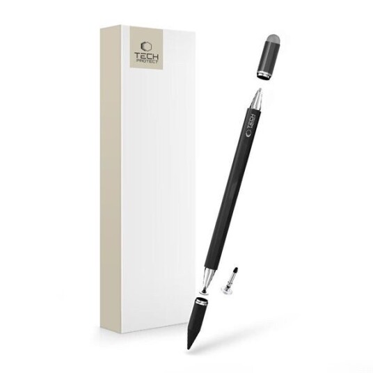 Tech-Protect USP200 3-TIP Stylus Passiv Penn Svart Tech-Protect USP200 3-TIP Stylus Passiv Penn Svart