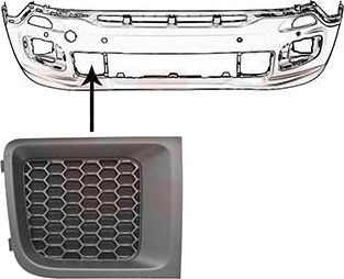 Ventilasjonsgitter VAN WEZEL 2126596
