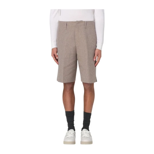 Fendi Herre Shorts Beige M Fendi Herre Shorts Beige M