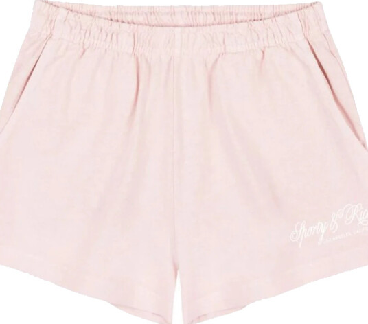 Sporty & Rich Dame Shorts Rosa S,