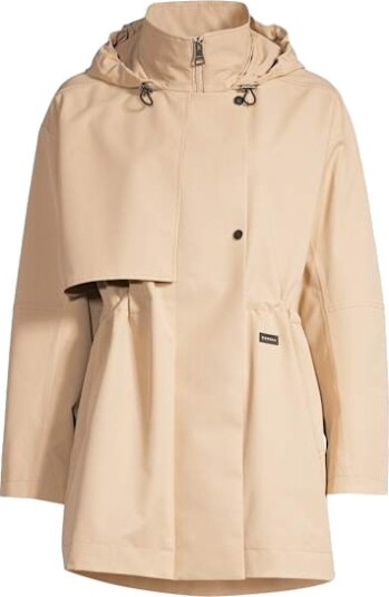 Casall Scandi Trench Rain Coat Dame Sand Beige M