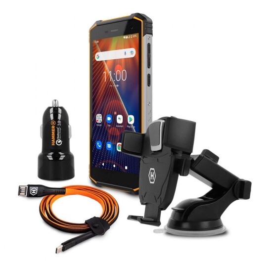 Myphone Hammer Energy 2 Eco Dual Svart Extreme Pack
