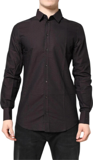 Dolce & Gabbana Herre Skjorter Brun M,
