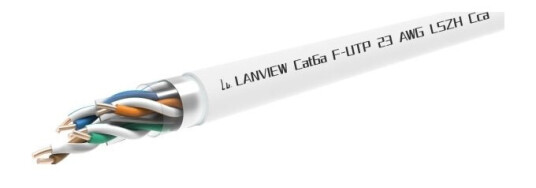 Lanview Cat6a F-Utp 4X2xawg23 Lszh