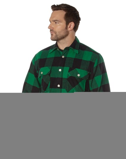 Rothco Classic Lumberjack skjorte Grønn