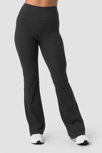 Icaniwill Nimble Flared Tights Dame Dark Grey S
