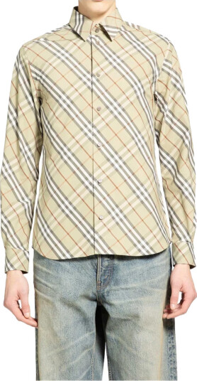 Burberry Herre Skjorter Flerfarget M,