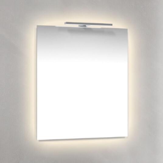 Macro Design Speil T belysning LED med Ambilight Krom / 60cm