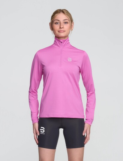 Daehlie Half Zip Tempo Wmn Pink L Daehlie Half Zip Tempo Wmn Pink L