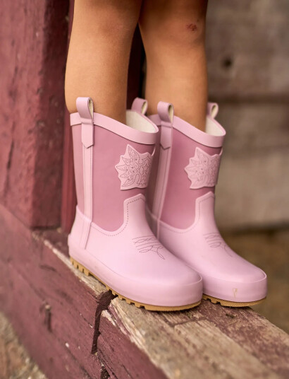 Mikk line Wellies Cowgirl Boot Pink 20
