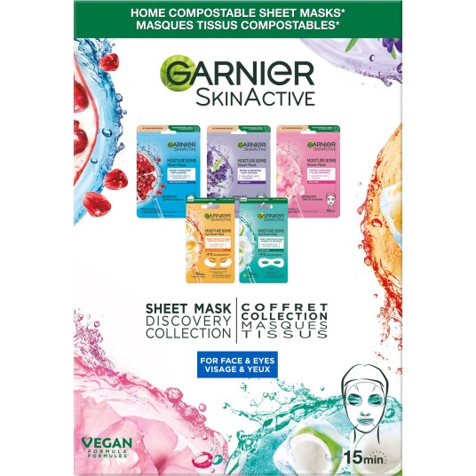 Garnier SkinActive Sheet Mask Discovery Collection