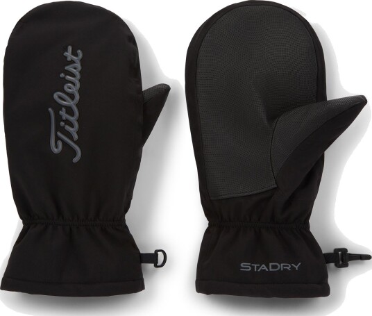 Titleist Stadry Cart Mitts - Black/Charcoal Wedge Black-Charcoal ONESIZE