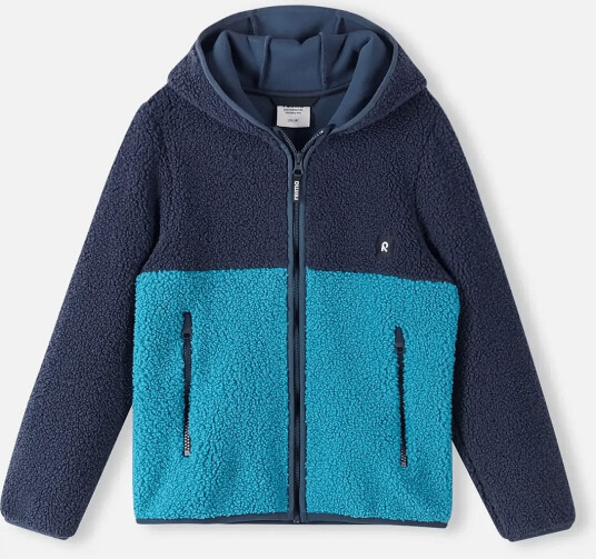 Reima Fleece Hoodie Muhkea Navy 116