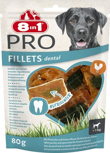 8in1 Fillets Pro Dental 4x80g 8in1 Fillets Pro Dental 4x80g