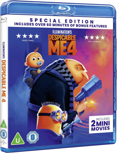 Despicable Me 4 / Grusomme Meg 4 Bluray