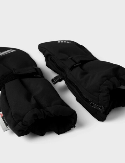 Name It Nmnsnow10 Mitten W Wool 3Fo Black 5 Name It Nmnsnow10 Mitten W Wool 3Fo Black 5