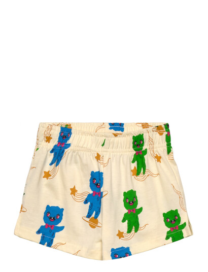 Mini Rodini Aliens Aop Shorts White 140/146