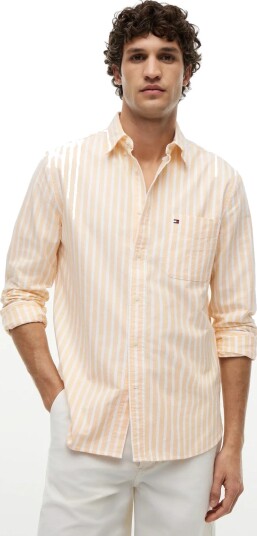 Tommy Hilfiger Heritage Oxford Seasonal Stp   Orange   XXL