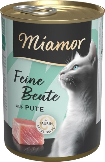 Miamor Våtfôr Feine Beute Kalkun 12 X 400 G