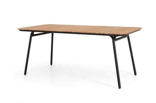 Selected Home Hönö spisebord Svart/teak 194 x 90 cm Svart Selected Home Hönö spisebord Svart/teak 194 x 90 cm Svart