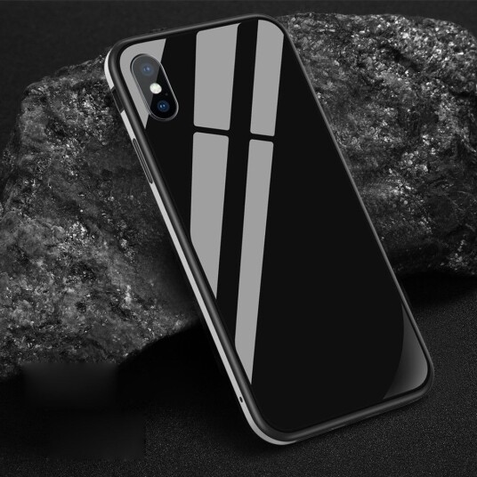 Sulada Tempered Glass TPU Metal cover (iPhone Xr) Sølv Sulada Tempered Glass TPU Metal cover (iPhone Xr) Sølv