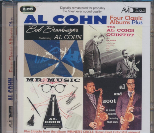 Al Cohn Four Classic Albums Plus (Mr Music / Al Cohn Quintet Ft Bob Brookmeyer / Al & Zoot / Bob Brookmeyer Ft Al Cohn) CD